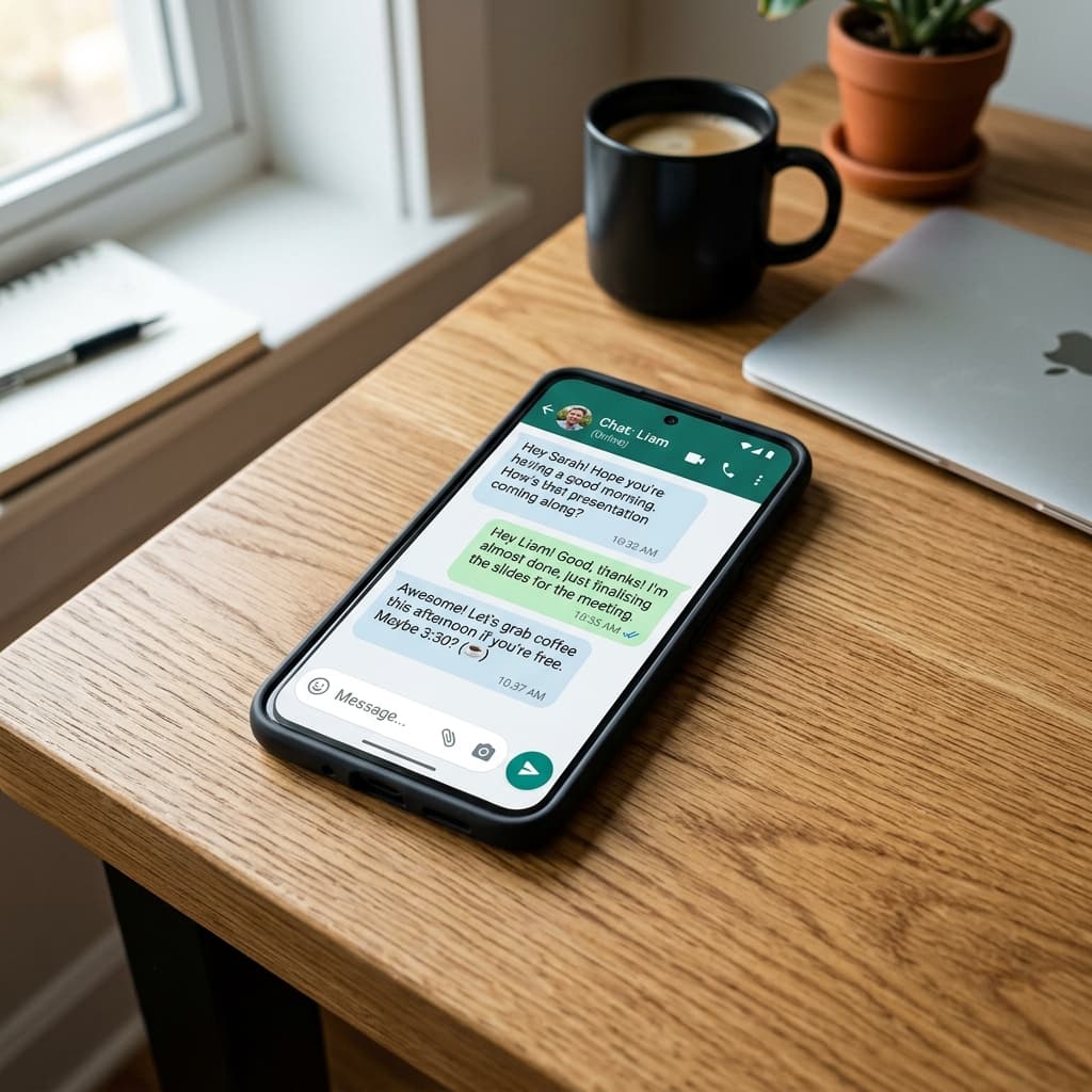 Groupe WhatsApp
privé et suivi